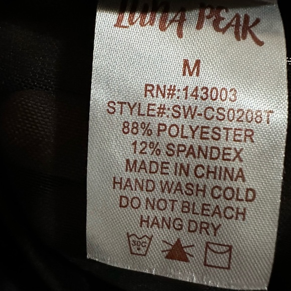 LADIES BLACK NET TOP - Picture 2 of 3